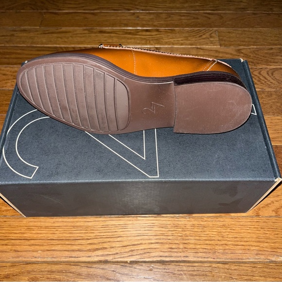 27 EDIT Naturalizer Tan Leather Beline Comfort Loafers Women’s Size 5.5 - Picture 7 of 9